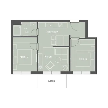 Apartment Apartmenthaus B3 *